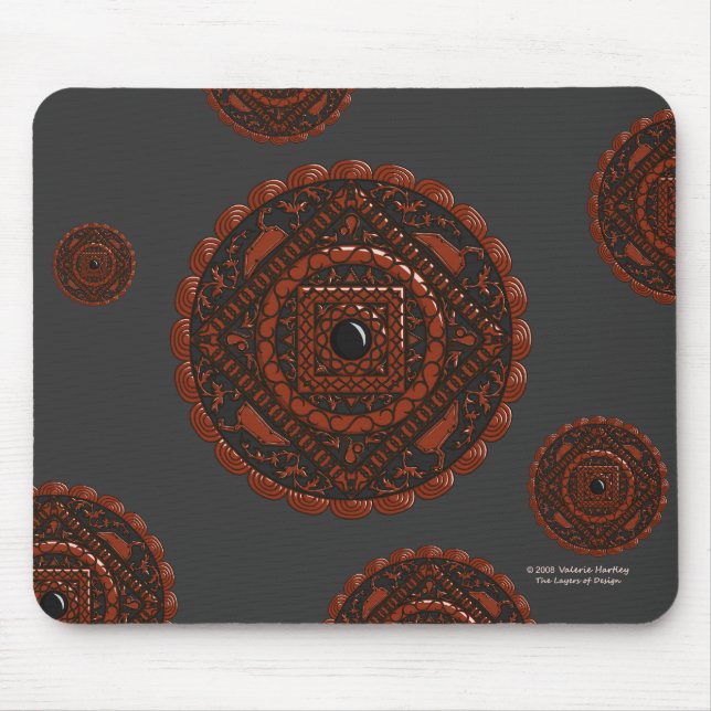 Leo Mandala Mousepad (Front)