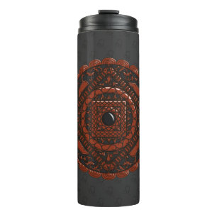 Leo Mandala Thermal Tumbler