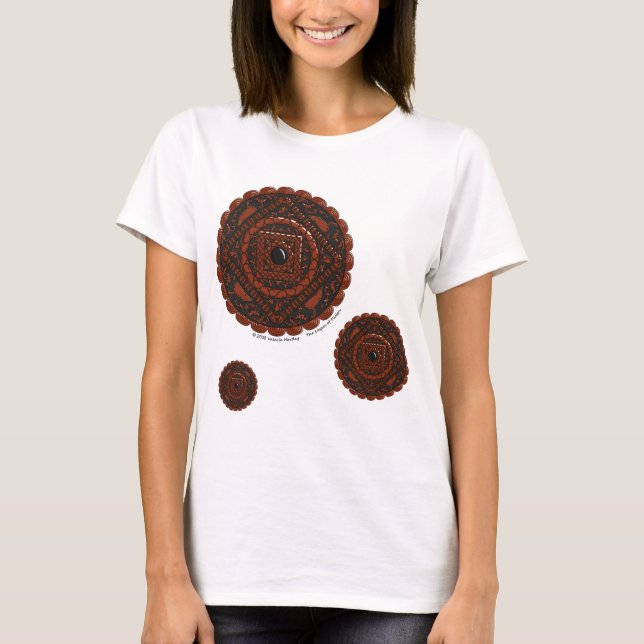 Leo Mandala Women's Light Shirt (Front)