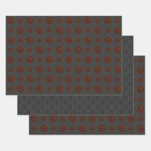 Leo Mandala Wrapping Paper Set
