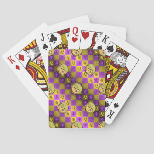 Leo & Metal Boar Playing Cards