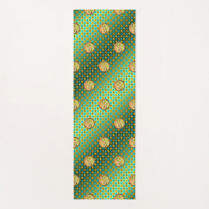 Leo & Metal Dog Yoga Mat