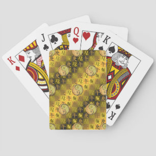Leo & Metal Horse Playing Cards