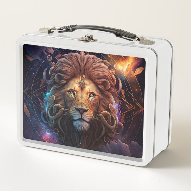 Leo Metal Lunch Box (Front)