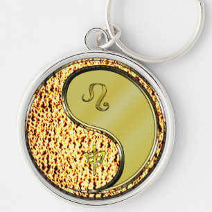 Leo & Metal Monkey Key Ring