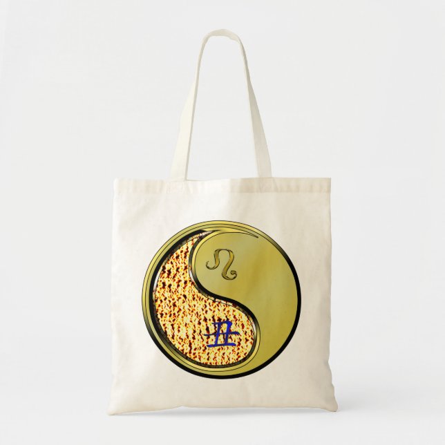 Leo & Metal Ox Tote Bag (Front)