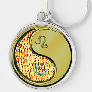 Leo & Metal Snake Key Ring