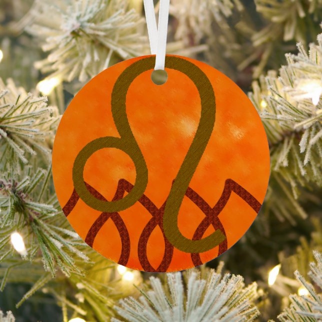 Leo Metal Tree Decoration (Insitu)