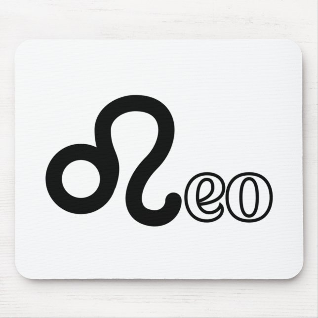 Leo Mouse Mat (Front)