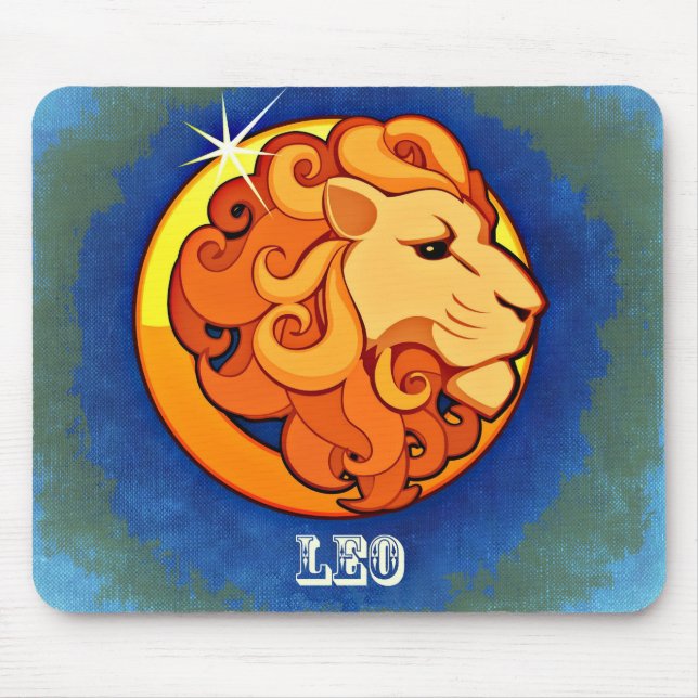 Leo Mouse Mat (Front)