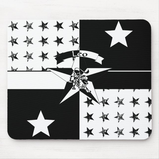 Leo Mouse Mat (Front)