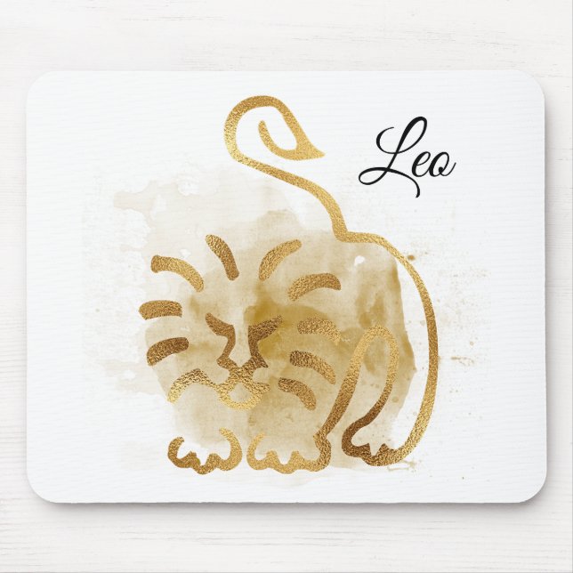 Leo Mouse Mat (Front)