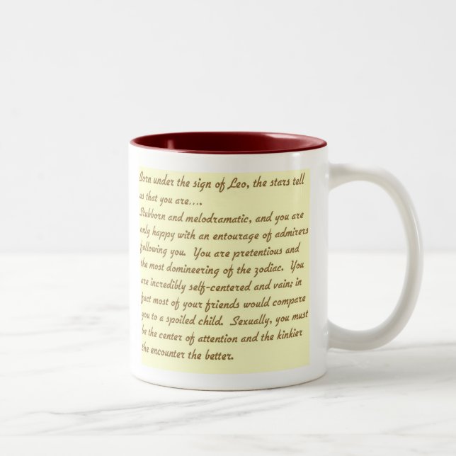 Leo Mug (Right)