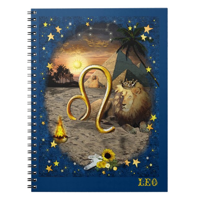 Leo ♌ notebook (Front)