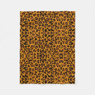 Leo Pard Fleece Blanket