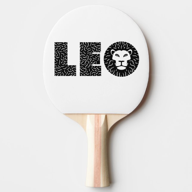 Leo Ping Pong Paddle (Front)