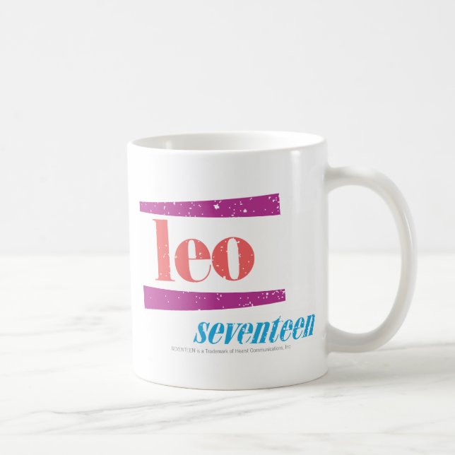 Leo Pink Coffee Mug (Right)