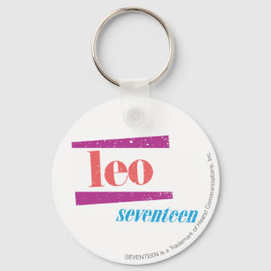 Leo Pink Key Ring