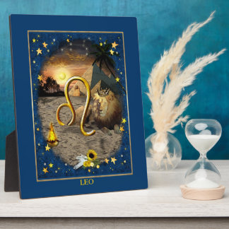 Leo Plaque