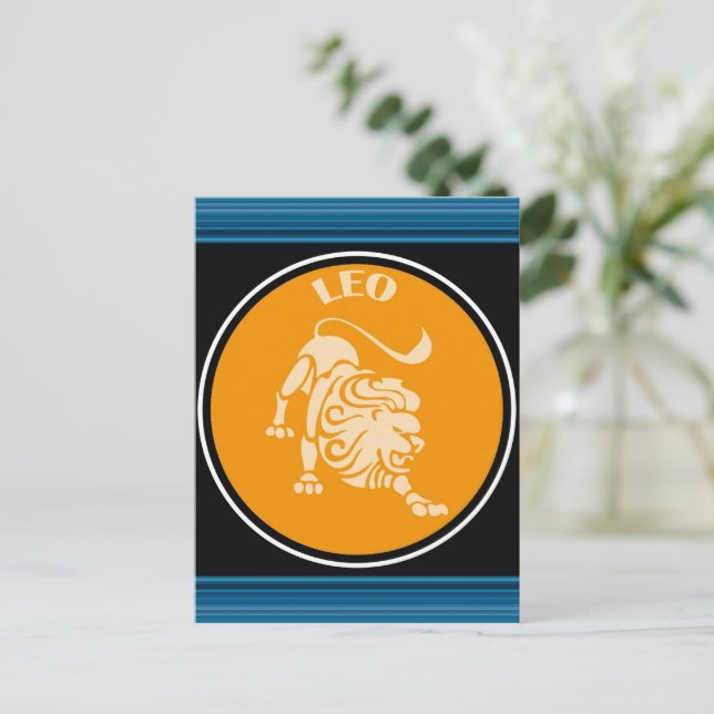 Leo Postcard (Standing Front)