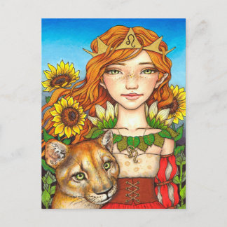Leo Postcard