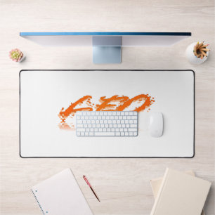 Leo Reflection Desk Mat