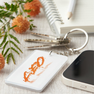 Leo Reflection Key Ring