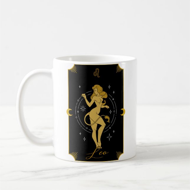 Leo Saucy Signs Astrological Mug (Left)