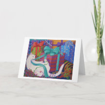 Leo Shreds the Holidays Card