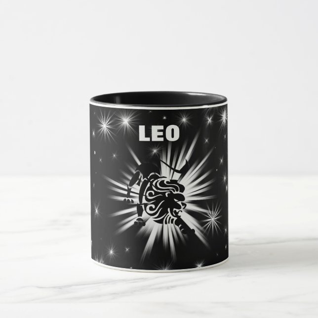 Leo sign mug (Center)