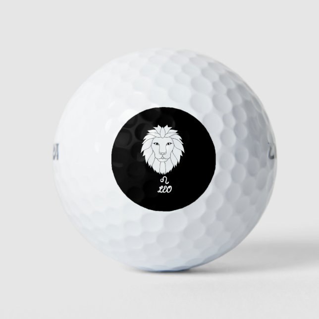 Leo Silhouette Golf Balls (Front)