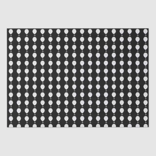 Leo Silhouette Wrapping Paper (Front)