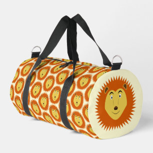 Leo Star Sign Lion Birthday Duffle Bag