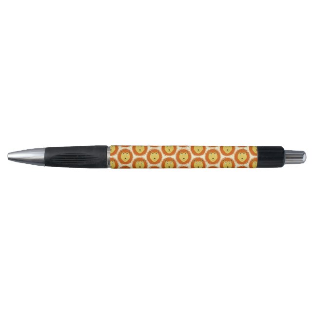 Leo Star Sign Lion Birthday Patterned (Front)