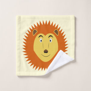 Leo Star Sign Lion Birthday Wash Cloth