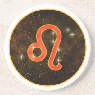 Leo Stars Coaster