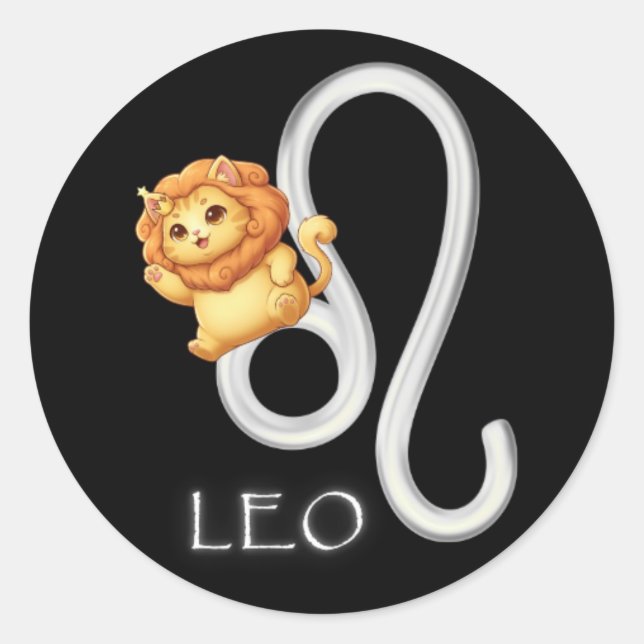 Leo Sticker (Front)