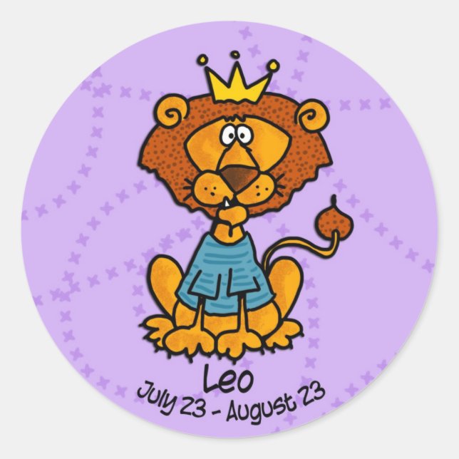 leo stickers (Front)