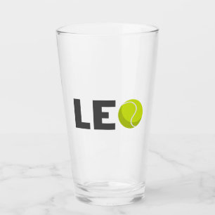Leo Tennis Glass