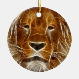 Leo the Bravehearted Lion Ornament