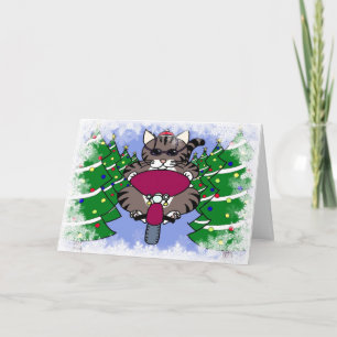 Leo the Cat Christmas Cards