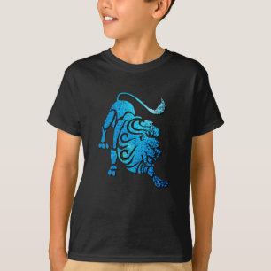 Leo the Constellation Kid's Black T-Shirt