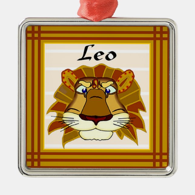 Leo the lion ornament (Front)