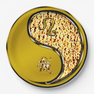 Leo the Lion Paper Plate