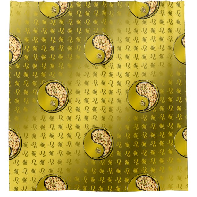 Leo the Lion Shower Curtain (Front)