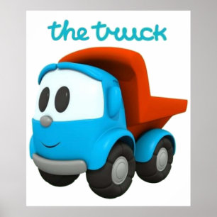 Leo The Trcuk Kids Poster