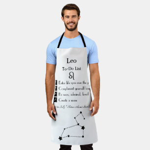 Leo – To-Do List Apron