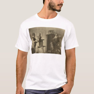Leo Tolstoy and the sculptor Prince Paolo T-Shirt