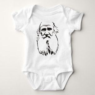 Leo Tolstoy Baby Bodysuit