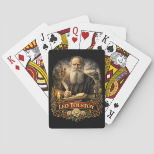 Leo Tolstoy Playing Cards